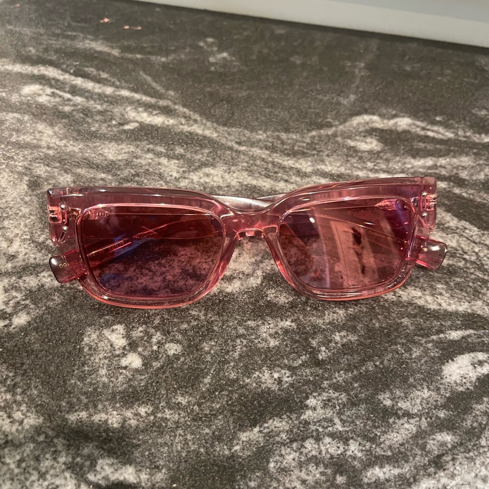 Dolce and Gabbana Pink Sunglasses